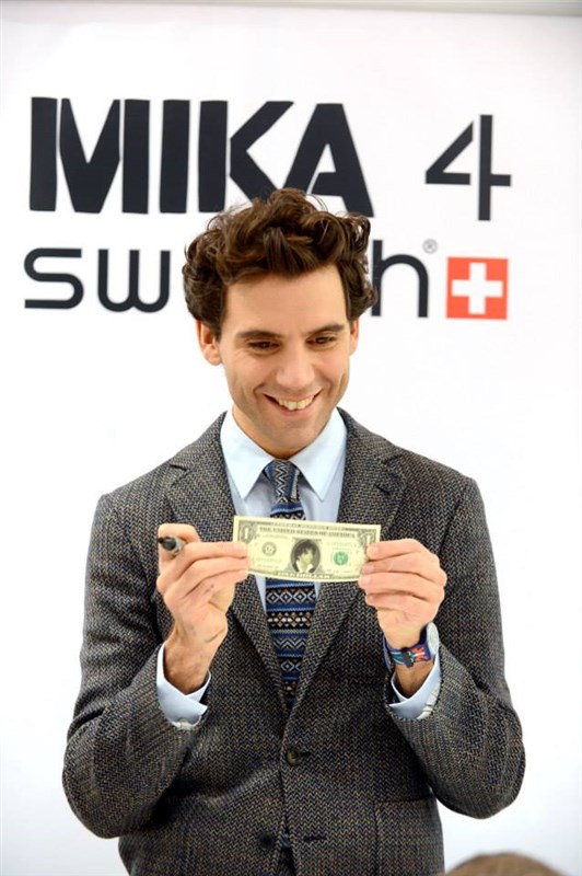 Mika Swatch Signing